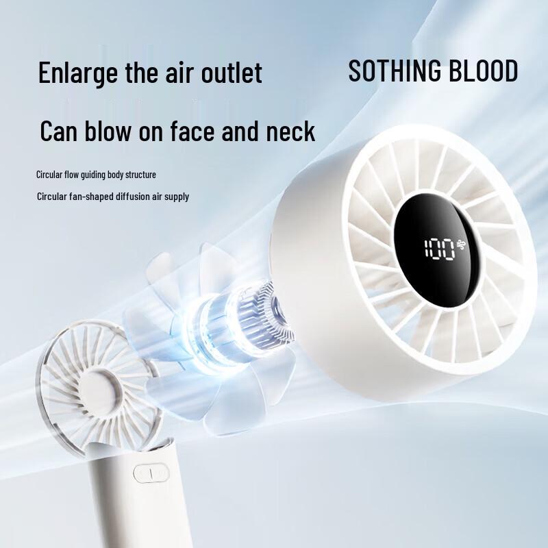 SOTHING Portable Digital Display Mini Fan