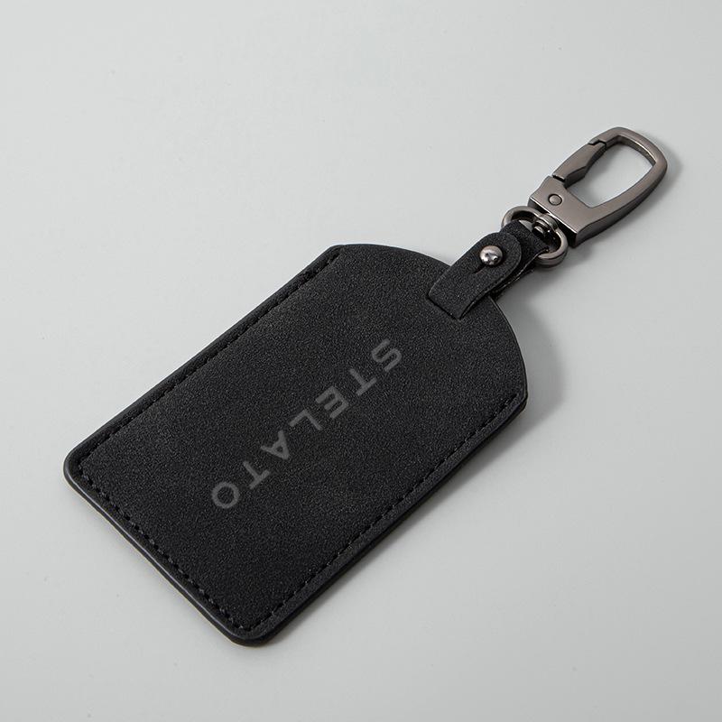 

2024 Xiangjie S9 Key Case: Suede Card Holder and Protective Shell with Buckle for Men & Women