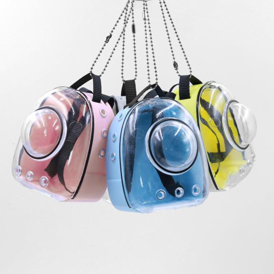 

Mini Doll Backpack Realistic Pet Space Carriers Cute Miniature Bags for Dolls Stylish Keychain Backpack Cute Doll Accessories жовтий