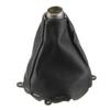 Sleek and Stylish Car Manual Shift Shifter Boot Cover In Black PU Leather For Honda Civic Si 2006 2011 Compatible