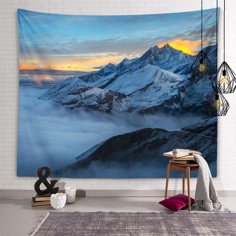 Natural Beauty Tapestry Sunset Sunset Scenery Wall Art Decoration Tapestry Room Aesthetics Living Room Bedroom Home Decor