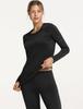 Tesla Heattech Warm Innerwear Set for Thin Long Sleeve Shirt and Long Perfect for and Winter Use Women, Micro-Fleece Lining, Moisture-Wicking,