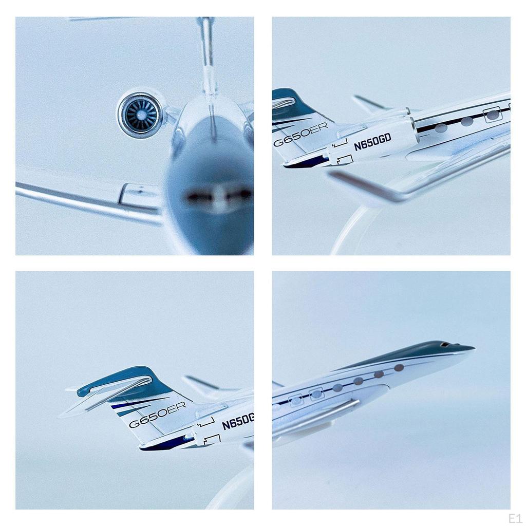 Airplane Model Plane Gift Collection,Desktop Decoration, Toy Alloy Metal for Office