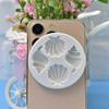 1pc Intricate Seashell & Conch Shape Silicone Mold - Perfect for DIY Crafts, Resin & Baking with Detailed Leaf Patterns and Textured Surfaces