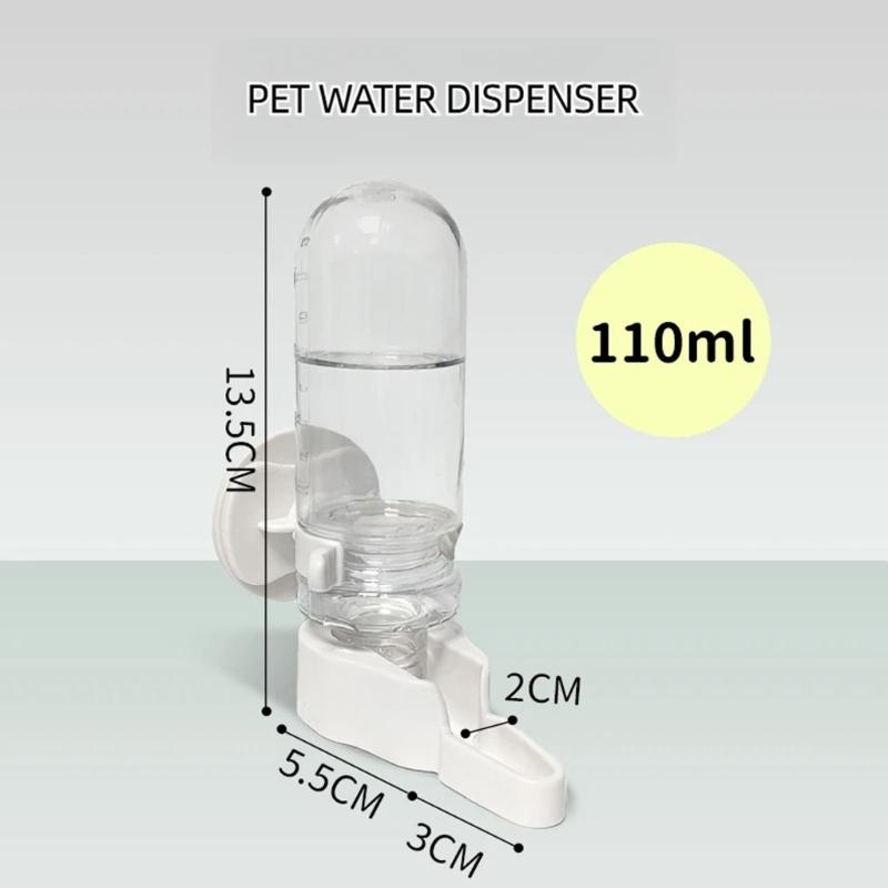 Automatischer Vogeltränke für kleine Ziervögel, Vogel-Automatischer Wasserspender Käfig-Wasserbehälter mit vorderem Trinkkanal