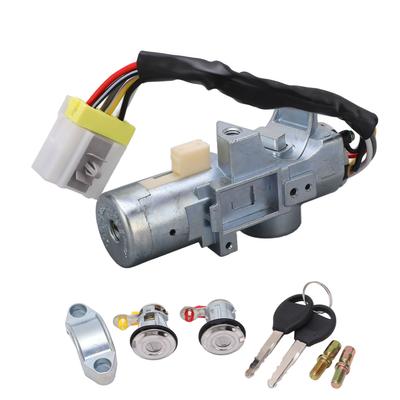 Car Start Lock Switch with Automatic Lock 2 Keys Replacement for Navara D22 1997‑2006