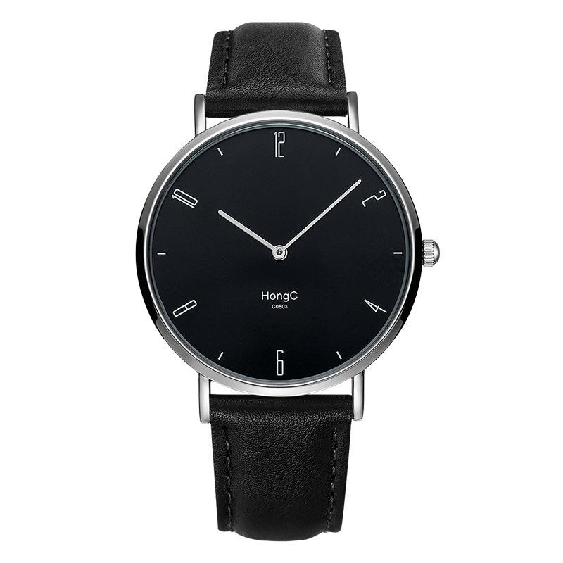 Minimalist Waterproof Quartz Couple Watch - Men's and Women's Trendy Design C803
