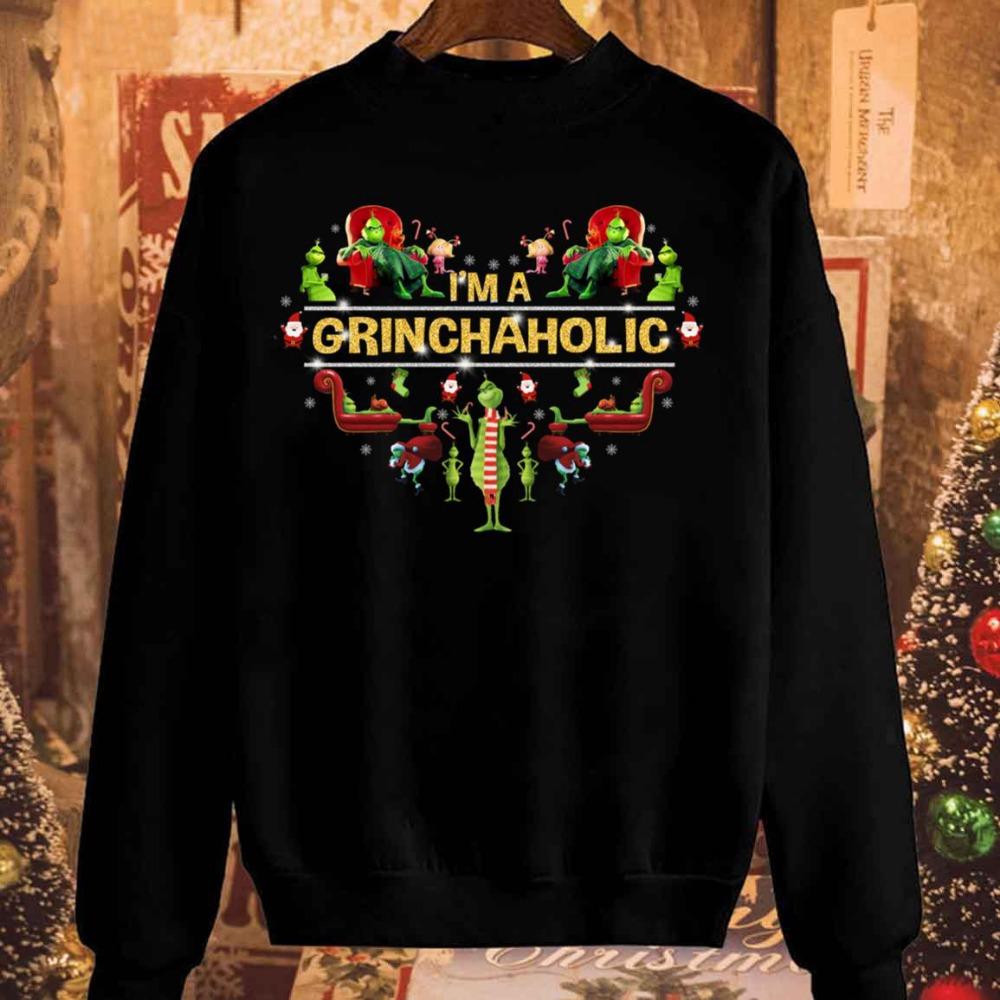 

Christmas Fashion Men Women s T-shirt Cartoon Bear Green Monster Print Pullover Top Casual Sweatshirt Kids Pullover Clothing 100