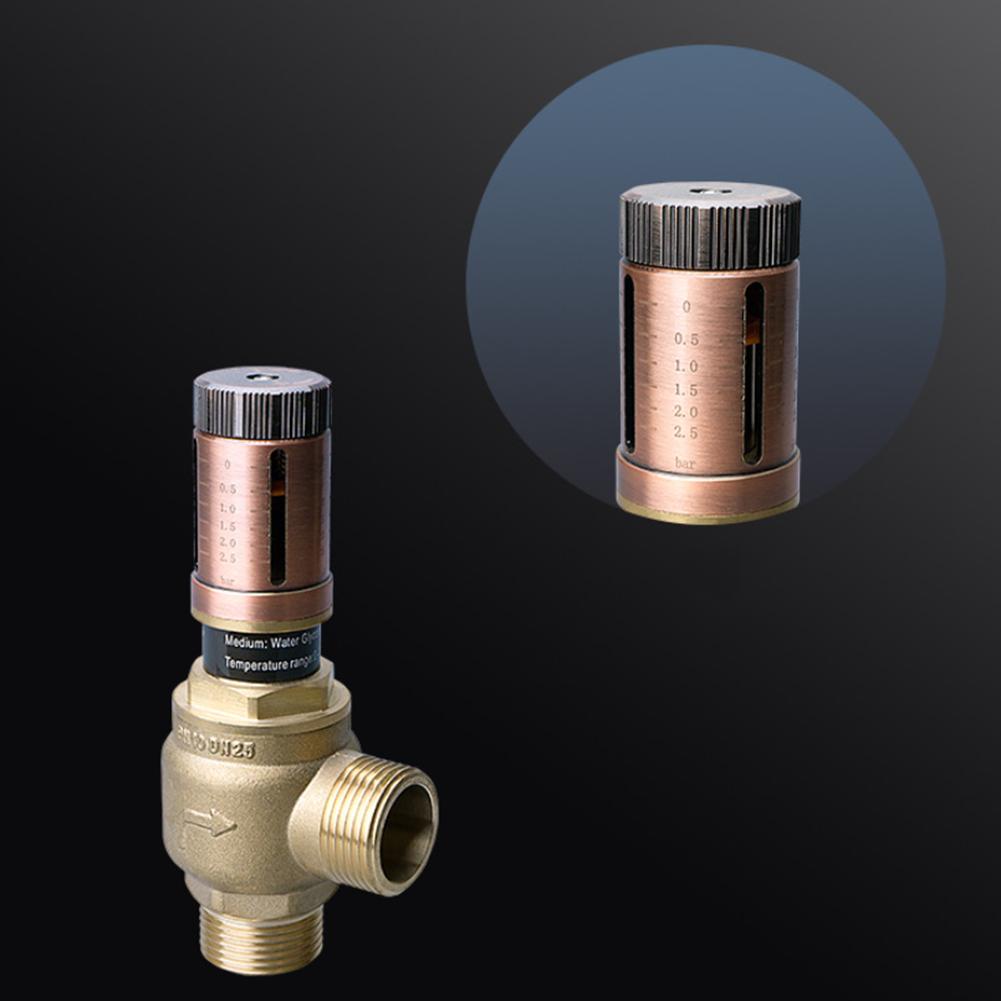 Adjustable Differential Pressure Bypass Valve for Underfloor Heating and HVAC Systems Hydraulic Balance Technology