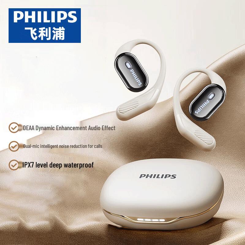 Philips True Wireless Open-Ear Sports Ear-Hook Headphones