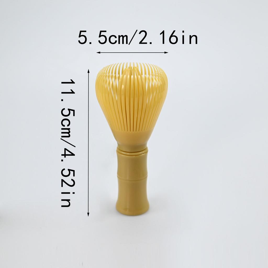Matcha Plastic Tea Whisk, Matcha Whisk with Matcha Whisk Stand, Food Grade Matcha Whisk, Resin Matcha Whisk Chasen, Brush Handcr
