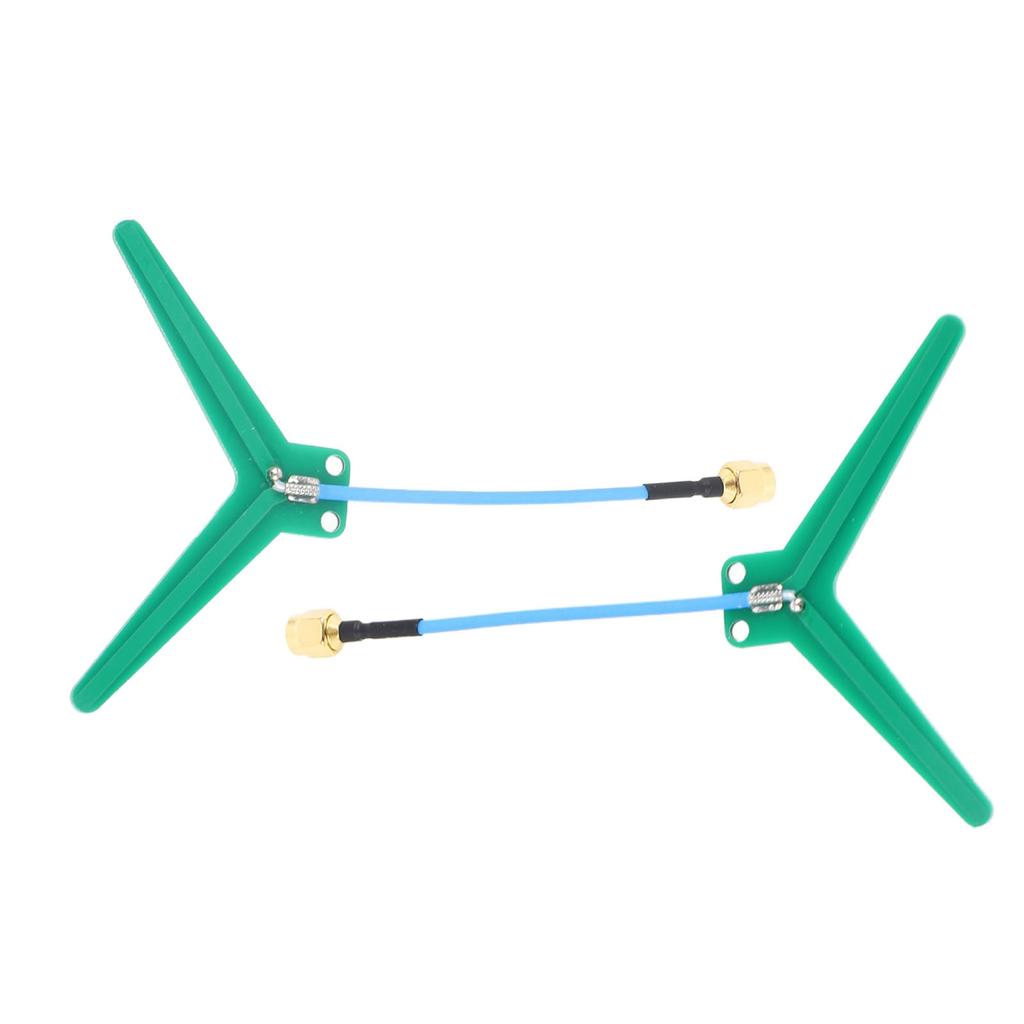 2pcs Y1240 FPV Antennae 1.2GHz 1.3GHz 3dBi Dipole FPV Antennae for RC Drone Goggles Display Transmitter VTX Receiver