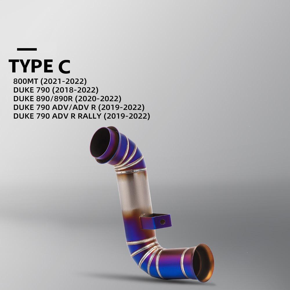 Niestandardowa końcówka wydechu do Duke 790/890/890R Adventure