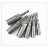 1/4inch Wrench Hexagonal Bit Socket Set Long Impact Drill Socket Adapter Drill Bit Extension Socket Adapter for Electric