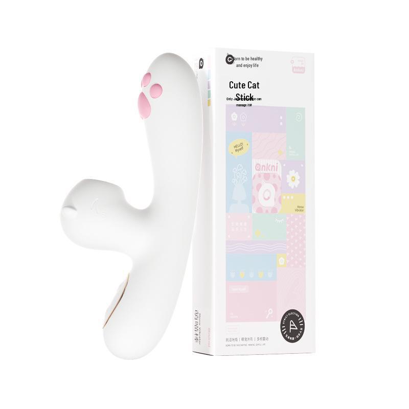 Miji Mengmeow vyhřívací a sací vibrační masážní tyč pro ženy