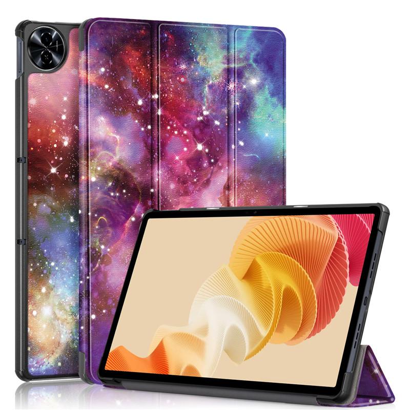 Pouzdro na tablet pro Realme Pad 2 Case 2023 11,5palcový PU kožený trojskládací stojan Magnetický ochranný kryt pro Realme Pad 2 Tablet Case pro děti