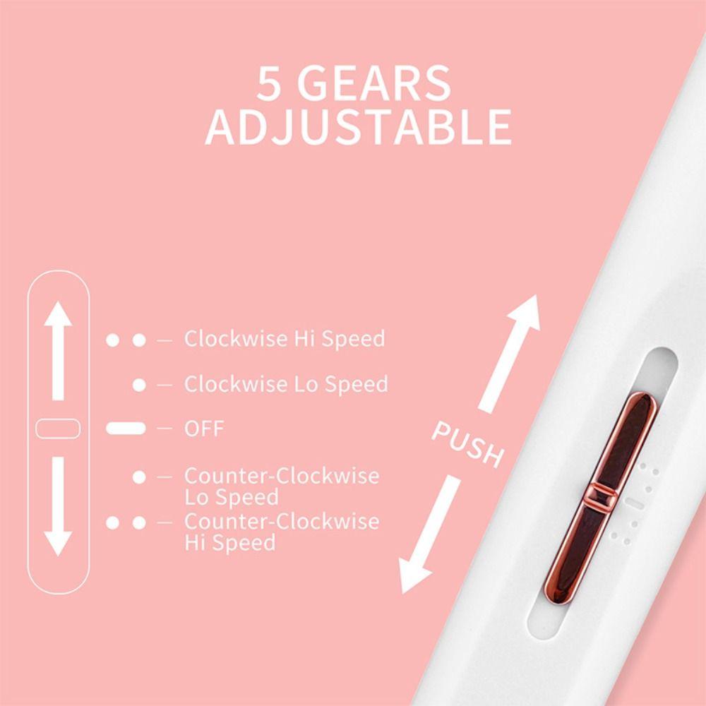 With LED Light Electric Nail Grinder 2nd Gear Electric Manicure Art Pen Tools