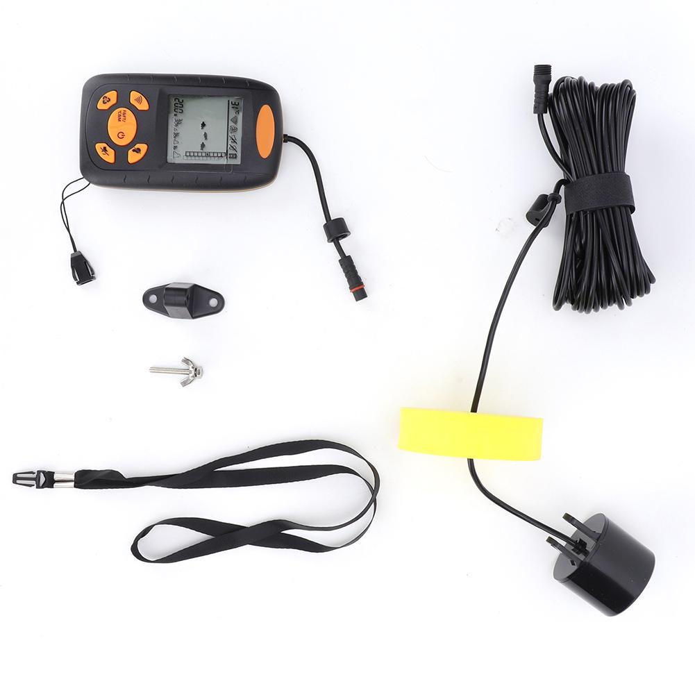 Portable Fish School Oltrasonic Fishfinder Fishing with LCD Display 0.4M 100M
