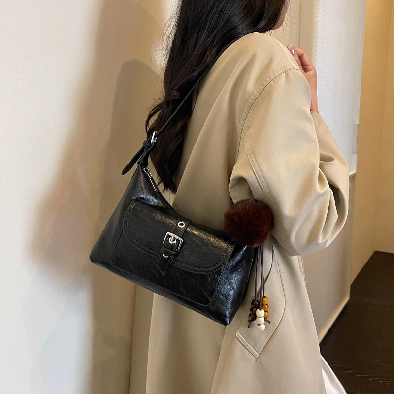 Casual Underarm Bag, Trendy Women's Bag, Suitable for Work and Commuting, Single-shoulder Dumpling-shaped Bag