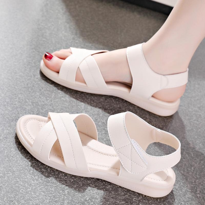 Fashion Shoes Women Sandals Summer Outdoor Shoes Woman Non-Slip Shoes For Women Wedge Sandals Ladies Retro Footwear Women Sandal Female