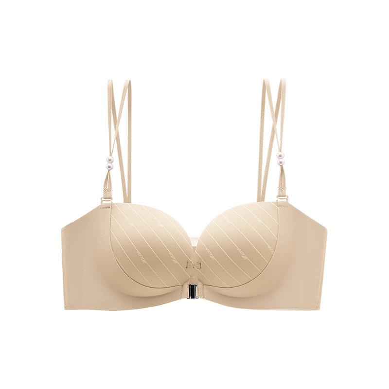 Pure Desire Front Buckle, Deep Beauty Back, Seamless Gathering Support, Secondary Breasts, Small Chest Foundation, No Steel Ring Bra