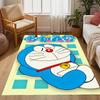Doraemon Heart Adventure Themed Anti-Slip Rugs - Polyester Home Decor, Suitable for Bedrooms, Living Rooms, Doorways, Studios, and Decorations