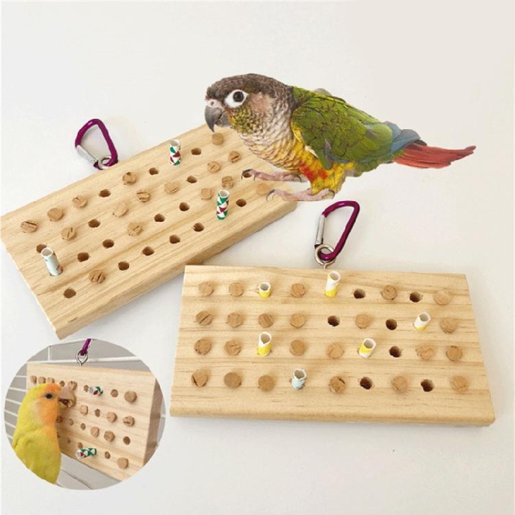 Pet Budgies Cage Chew Toy Parrots Chew Toy Hanging Toy Cage Molar Toy