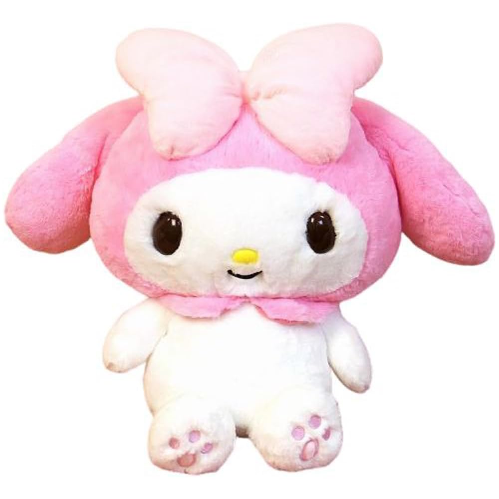 Nakajima Corporation My Melody Plush Toy Pink 43cm x 52cm x 28cm Sanrio Character Stuffed Animal