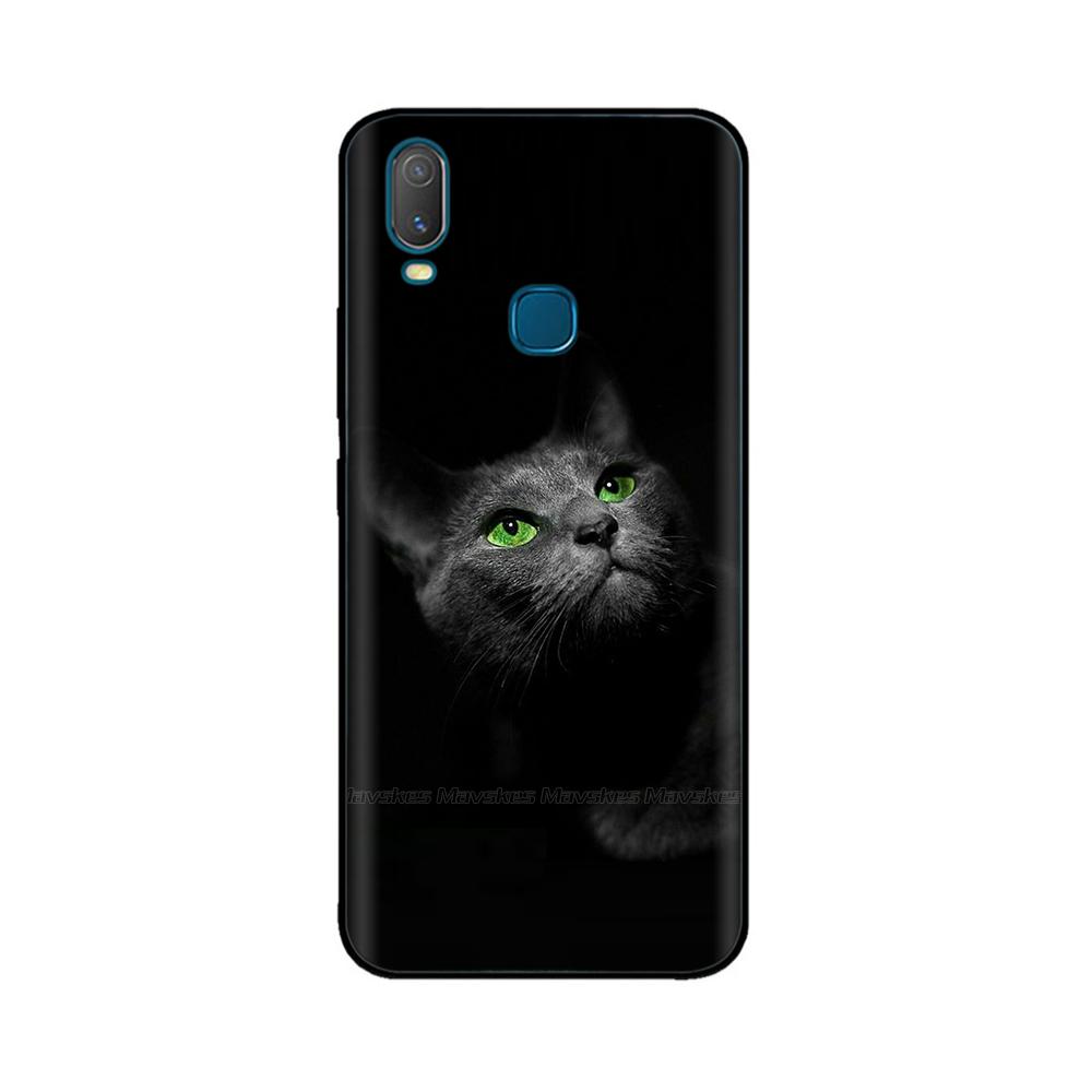 Für Vivo Y11 2019 Hülle Silikon Niedliche Cartoon-Druck Weiche TPU-Hülle für Vivo 1906 Fundas Coque für VivoY11 Y 11 2019 6,35'' Hülle