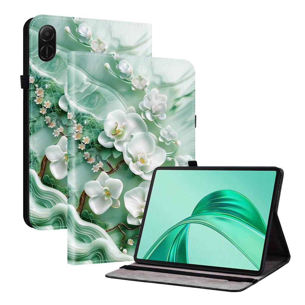 PU Leather Tablet Case for Honor Pad X8a - 11 Styles! Durable, with 2 Stand Slots, Pencil Holder & Card Slots, Flexible TPU Back Cover