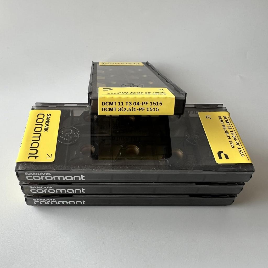 SANDVIK / DCMT11T304-PF 1515 / Original Swedish hard alloy blade 10 Pcs