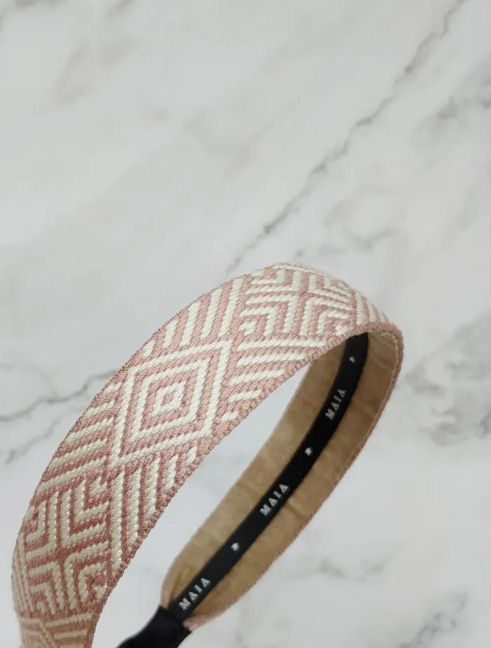 Maia Geometric Pattern Headband