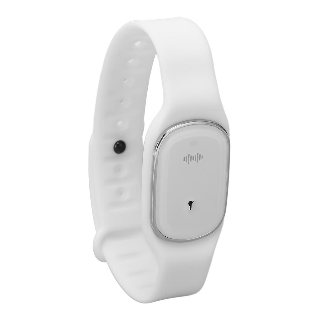 Repellent Watch USB Charging Long Lasting Portable Sonic Electronic Repellent Wristband Watch White