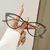 Anti-blue Light Glasses Retro Cat Eye Metal Eyewear Women Men High Quality Eyeglas Blue Light Blocking Man Lady Computer Eyeglas