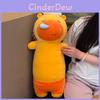 Cute Lulu Capybara Sleeping Long Plush Doll Pillow For Kids And Girls