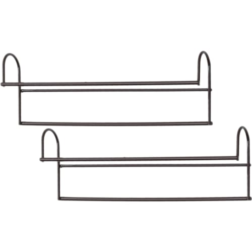 Kawabata Takisaburo Shoten Hanging Hangers, Clothing Storage Up Hangers, Walk-in Closet Storage, Hanging Pipes, Clothes Hanging, 35.5cm Wide, Set of 2