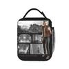 Resident Evil Requiem Grace BP Lunch Bag Fun Lunch Box For Child Portable Zipper Cooler Bag Oxford Graphic Tote Food Bags