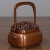 Copper Handheld Antique Style Sandalwood Incense Burner Ornament Home Craft With Handle
