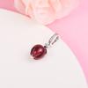 2022 New Fits Europe Bracelet 925 Sterling Silver Murano Glass Red Apple Dangle Charms Beads for Jewelry Making Kralen Berloque