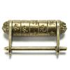 Box Code Brass Chinese Carved Word Padlock Antique Locks Password Lock Locks