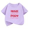 More Amor Por Favor Graphic T Shirts Funny Kids Childrens Summer Retro Spanish Love Tshirt Boys Girls Casual Top Tee