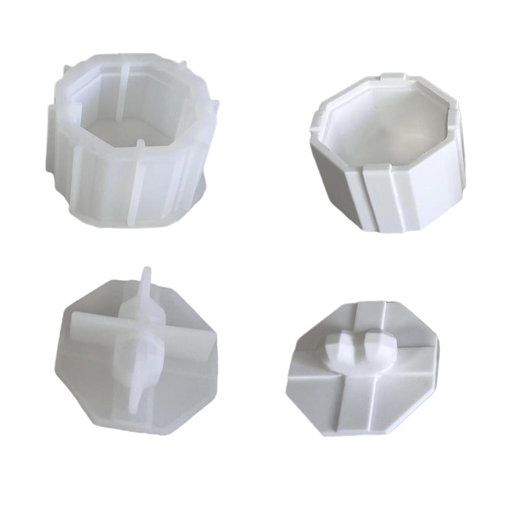 DIY-Harz-Bastelform-Set, Schmuck-Organizer, Silikon-Geschenkbox-Formen für Heimdekorationen und Geschenk-Aufbewahrungsbox mit Deckel