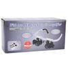 Headband Magnifier Glasses Hands Free LED Light Head Loupe for Jeweler Repair Reading