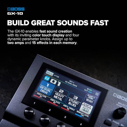 BOSS GX-10 Multi-Effects Guitar Effects Processor