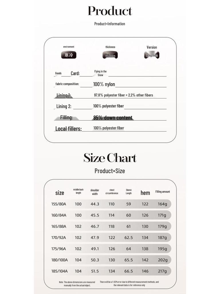 SNOWFLYING Unisex Mid-Length Down Jacket X40146308FX