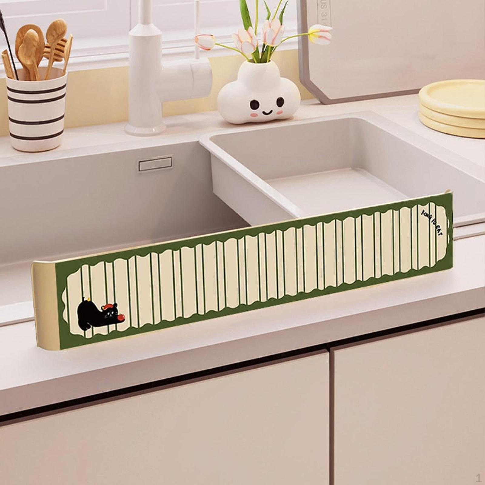 

Мультяшный барьер для защиты кухонной раковины от брызг и контроля воды Style B