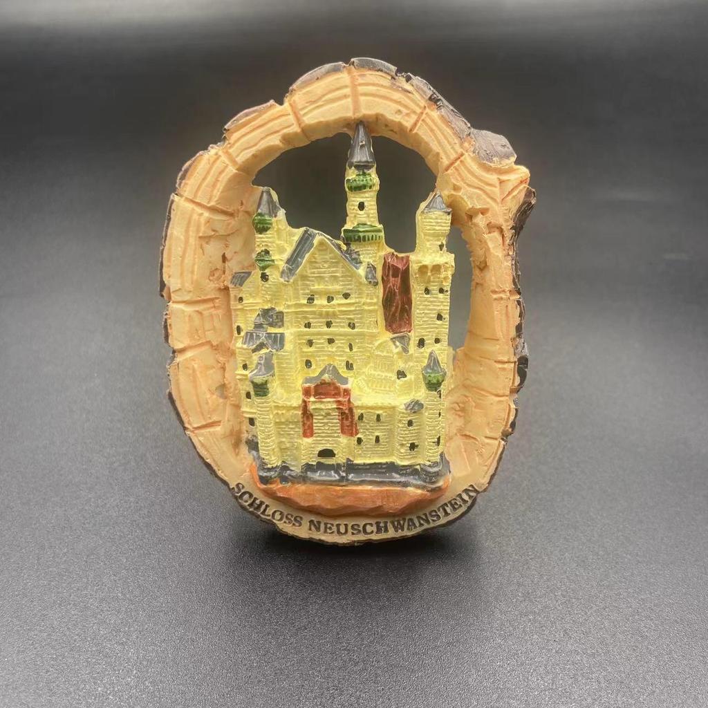 Scenic Building Souvenir Magnets: Cultural Craft Decorations & Collectible Gifts