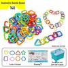 Geometric Link Building Blocks: Small-Sized Intellectual Development Toy for Kids