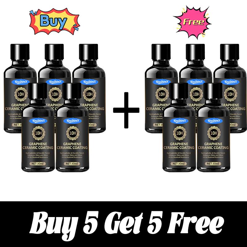 QC19 Car Coating 10H Nano Graphen Ceramic Coating High Glossy Anti Scratch for Car Body Protection Glass Coating Water Repellent