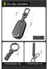 Compatible Peugeot B Model Elephant Grey Key Holder